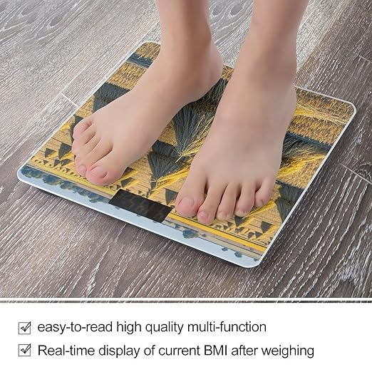 Pile of Grain Scale for Body Weight Smart Scales Digital Bathroom Scale High Precision Weighing Scales with Large Display Weighing Machine for People