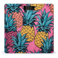 Color Pineapple Scale for Body Weight Precision Bathroom Weighing Scales with Back Lit LCD Display Sturdy Tempered Glass Body Weight Scales Digital Bathroom Scale 400lb