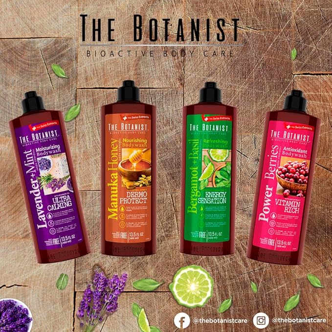 The Botanist Body Wash The Botanist Lavender + Mint 400 Ml Color 1 Ml Pack Of/Paquete De