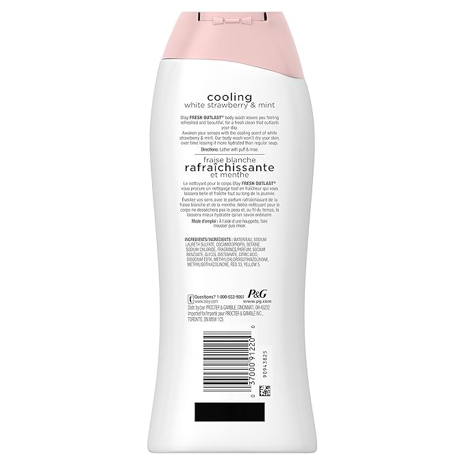Olay Fresh Outlast Body Wash - Cooling White Strawberry &amp Mint - 13.5 oz