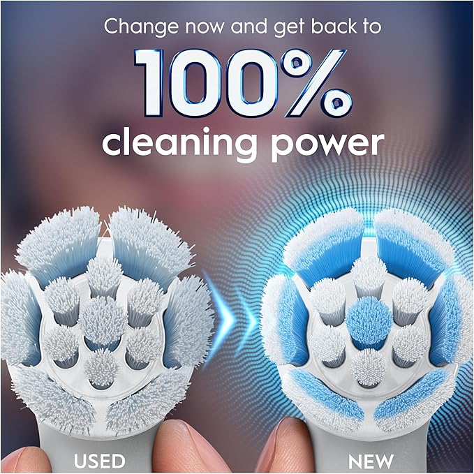 Oral-B iO Gentle Care Series Genuine Replacement Round Brushes Suitable for Sensitive Gums 8