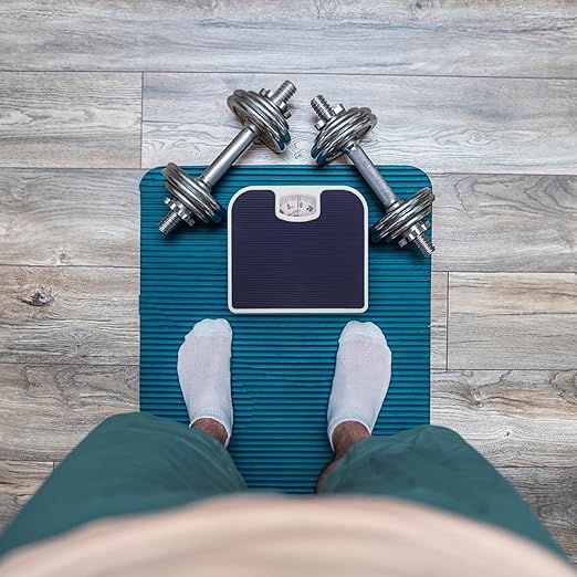 Toyvian Analog Mechanical Bathroom Scale for Accurate Body Weight Measurement Personal Weight Balance Scale for Home Use Small Portable Health Monitor