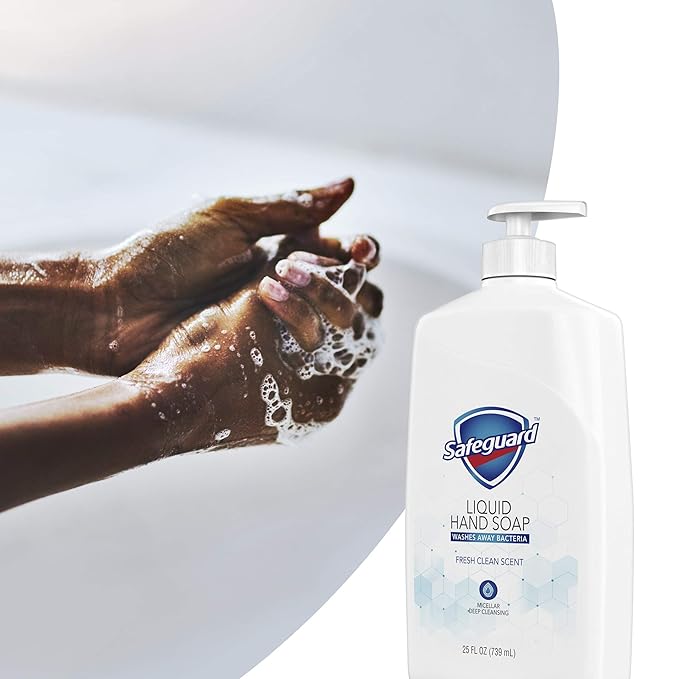 Safeguard Body Wash Triple Action Deep Cleansing Fresh Clean Scent 21 FL Oz