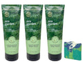 Bath &amp Body Works Aromatherapy Zen Garden 3 Moisturizing Body Washes with an Aloe Vera Sample Soap