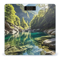 Natural Swimming Pool Scale for Body Weight Smart Scales Digital Bathroom Scale High Precision Weighing Scales with Large Display Weighing Machine for People