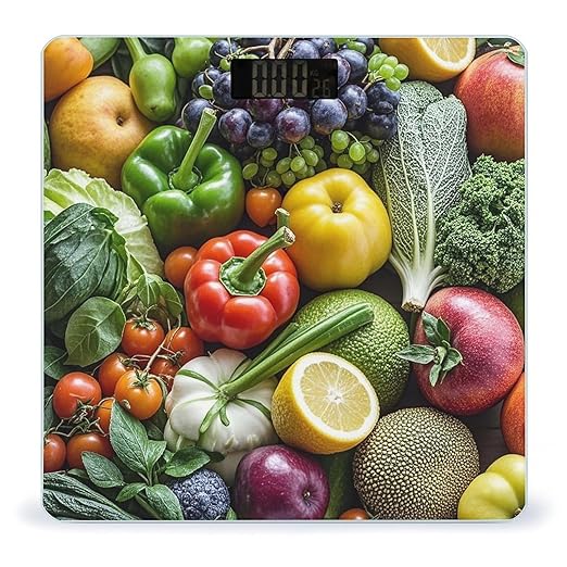 Fresh Fruits Vegetables Scale for Body Weight Smart Scales Digital Bathroom Scale High Precision Weighing Scales with Large Display Weighing Machine for People