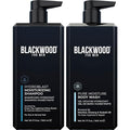 Blackwood For Men Hydroblast Moisturizing Shampoo &amp Pure Moisture Body Wash - Vegan Nourishing Hair &amp Skin Duo with Ginseng Ginger &amp Menthol - Sulfate Paraben &amp Cruelty-Free (17 Oz
