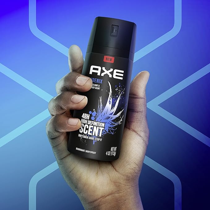 Axe Phoenix Deodorant &amp Excite Body Wash Bundle (4 Packs)