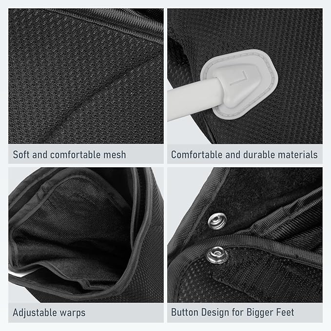 QUINEAR Leg Massager with Heat Compression Device for Legs Heated Compression Boots Foot Calf Massage Machine Foot and Leg Pumps Massager for Circulation and Pain Relief