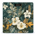 Leaves and Flowers Scale for Body Weight Smart Scales Digital Bathroom Scale High Precision Weighing Scales with Large Display Weighing Machine for People