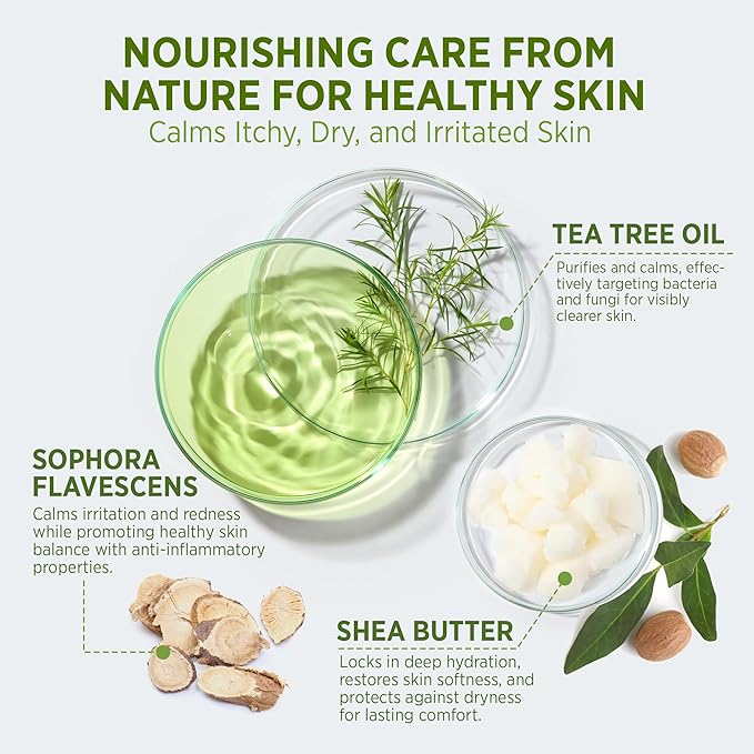 Roycederm Tea Tree Body Wash and Soap