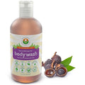 Nature Sustained Organic Body Wash &amp Face Wash – Raw &amp Wildcrafted with Probiotics Soapberry Formula for Eczema &amp Psoriasis - Wild Plants Selected for Sensitive &amp Dry Skin 9oz Origi