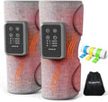 Cordless Leg Compression Massager with Heat for Daily Pain &amp Comfort Use Calf Massager with Adjustable Wraps 3 Modes &amp 3 Intensities Relaxation Gifts for Women Men Athletes &amp Seniors