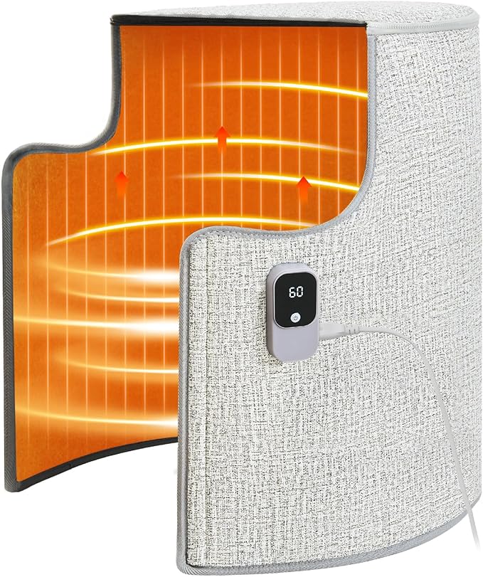 Under Desk Heater &amp Space Heater for Indoor UseLeg Foot Feet Warmer For Office Home Quiet Small Portable Personal Office Heater AccessoriesEssentials Supplies For Women Men Gifts Large