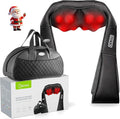 cotsoco Neck MassagerShiatsu Shoulder and Back Massager with Heat Electric Deep Tissue Massage Pillow for Body Muscle Pain ReliefBest Gifts Mom Dad Women MenHome Office Car Use