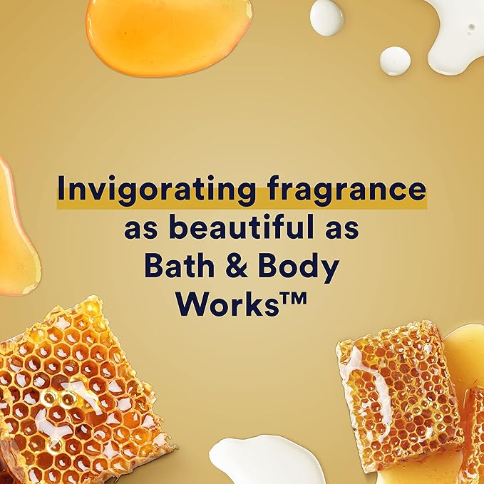 Suave Essentials Body Wash Creamy Milk and Honey Splash 15 Fl Oz (Pack of 6)