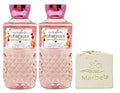Bath &amp Body Works Gingham Gorgeous - Pack of Two - Shower Gel With Wild Jasmine Soap.
