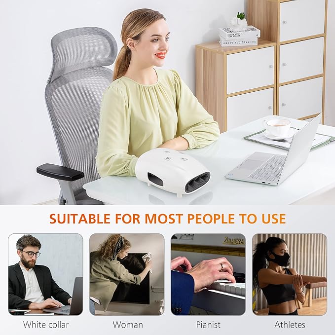 Snailax Hand Masssager and Neck Massager Bundle
