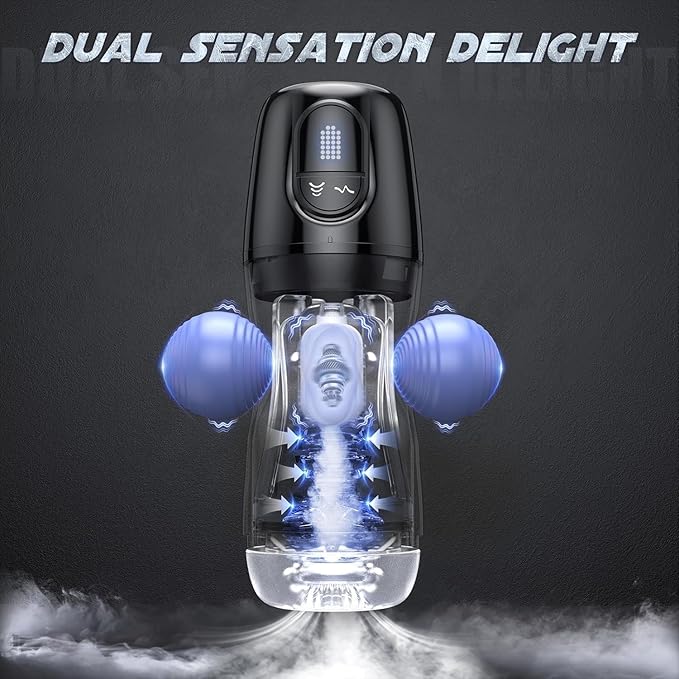 2026 Upgraded Male Masterburbatar Hands Free 7X Sucking &amp Rotating &amp Licking Male Mastusbafor Blowjobob Machine for Man Automatic Tight Sleeve Hoodies BNCE6