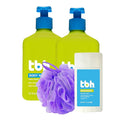 TBH Kids Body Care Kit - 2 Body Washes Deodorant and Loofah