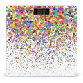 Falling Confetti Scale for Body Weight Digital Bathroom Scale Precision Smart Weighing Scales with Clear LED Display Accurate High Precision Scales Weighing Machine