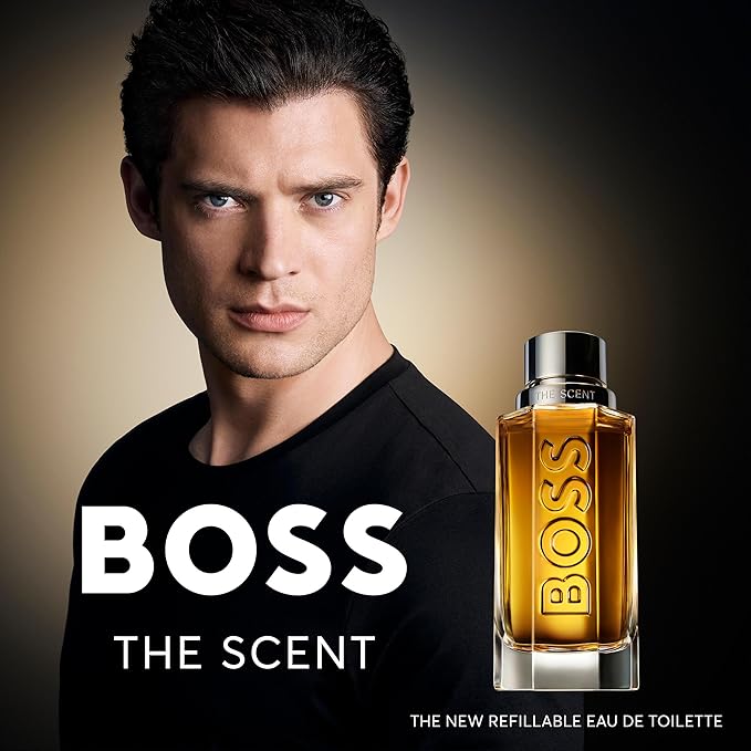 Hugo Boss The Scent Aftershave – With Notes of Ginger Manika Fruit &amp Leather Accords – 3.3 Fl Oz.
