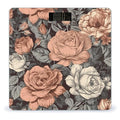 Hand Drawn Rose Pattern Scale for Body Weight Smart Scales Digital Bathroom Scale High Precision Weighing Scales with Large Display Weighing Machine for People