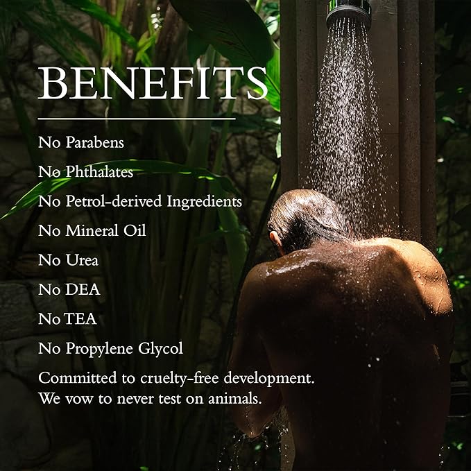 Gilchrist &amp Soames Zero% Shower Gel – Naturally Kind Sulfate Paraben &amp Cruelty-Free Liquid Body Wash for Men &amp Women Fresh Botanical Scent Infused with Glycerin &amp Aloe for Hydrated S