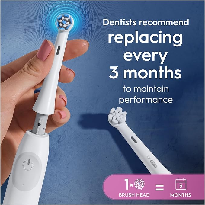 Oral-B iO Gentle Care Series Genuine Replacement Round Brushes Suitable for Sensitive Gums 8