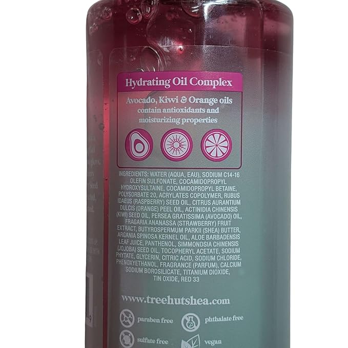 Tree Hut Sparkling Sugar Nourishing &amp Moisturizing Foaming Gel Wash 18 oz.
