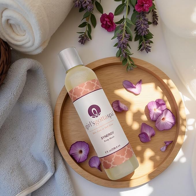 A Girl's Gotta Spa! Synergy Lavender Body Wash Plant-Based Gentle Cruelty-Free 8 Ounces