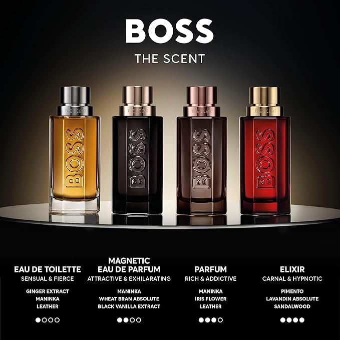 Hugo Boss The Scent Deodorant Stick – With Notes of Ginger Manika Fruit &amp Leather Accords – 2.4 oz.