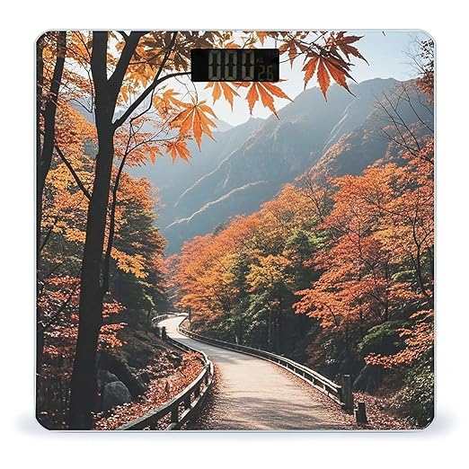 Maple Forest Path Scale for Body Weight Smart Scales Digital Bathroom Scale High Precision Weighing Scales with Large Display Weighing Machine for People