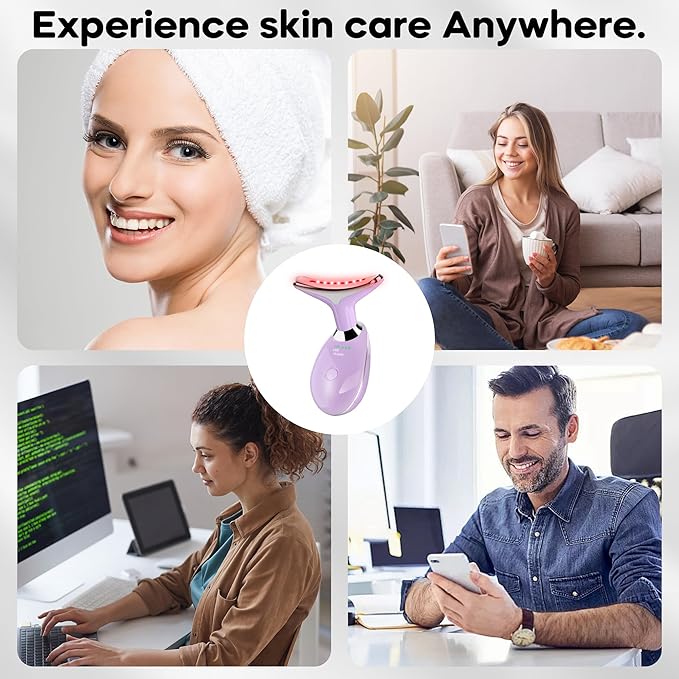 Facial Massager Portable Face Neck Massager Wand for Skin Care