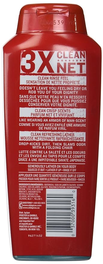 OldSpice 18OZ Body Wash (Pack of 3)