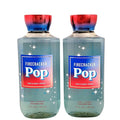 Bath &amp Body Works Shower Gel Gift Set 10oz Each Pack of 2 (Firecracker Pop) 10.00 Ounce (Pack of 2)