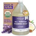 SoCal Suds &amp Company 128oz Certified Organic Foaming Hand &amp Body Wash - Gentle Natural BodyBaby &amp Face Wash for Sensitive Skin Moisturizing Soap Hand Soap and More - Lavender