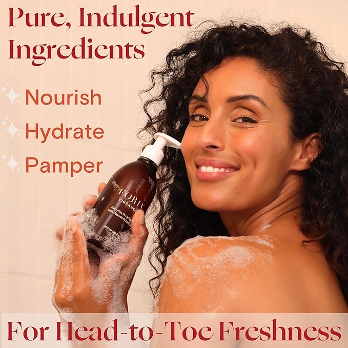 FORIA Everyday Body Wash and Initimate Wash for Women - Organic pH-Balanced Sensitive Skin Safe for Feminine Intimate Areas - 10 Fl Oz