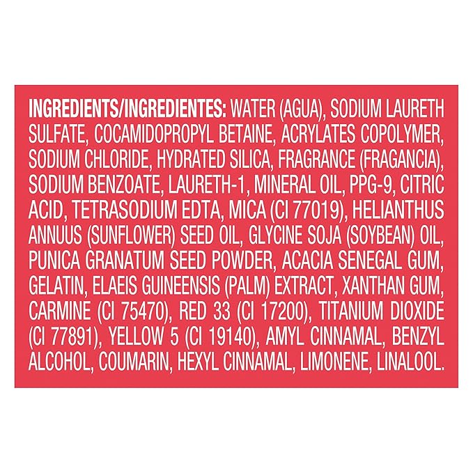 Caress Body Wash Tahitian Pomegranate &amp Coconut Milk Moisturizing Body Wash for Renewed Glowing Skin Exfoliating Body Soap Liquid 20 Fl Oz (Pack of 2)