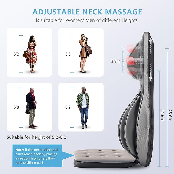 COMFIER Massager Chair &amp Car Adapter