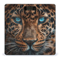 Leopard Face Scale for Body Weight Accurate Digital Bathroom Scale Toughened Glass High Precision Scales Smart Weight Scales with Large LCD Backlight Display Weighing Machine