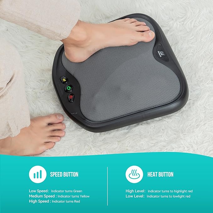 Snailax Neck Masssager and Foot Massager Bundle