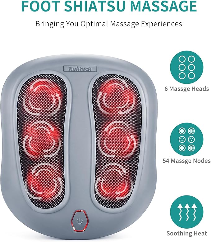Nekteck Foot Massager and Collapsible Foot Bath