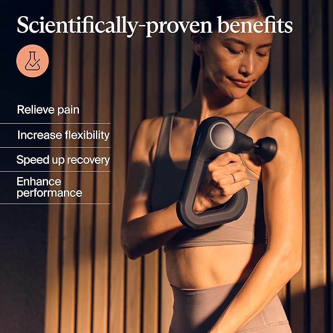TheraGun Prime (6th Generation) Massage Gun by Therabody – Deep Tissue Powerful Massage in a Rugged Durable Design for Reliable Recovery &amp Pain Relief