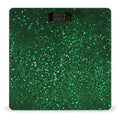 Green Sequin Sparkle Weight Scale Large Bathroom Scales Digital Weight with Bright LED Display Non Slip Automatic Weighing Scale Fashion Weighing Machine for Body