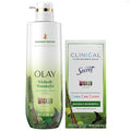 Olay Wicked Body Wash + Secret Invisible Solid Antiperspirant Deodorant Bundle Wickedly Wonderful Elphaba’s Edition Cashmere Woods &amp Lime Scent 20 fl oz + 2.6 oz (Pack of 2)