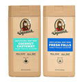 Dr. Squatch Natural Men's Body Wash Shower Gel - Cleansing Nourishing Long Lasting Scent Moisturizing Body Wash for Men - Fresh Falls + Coconut Castaway (14 oz 2-Pack)