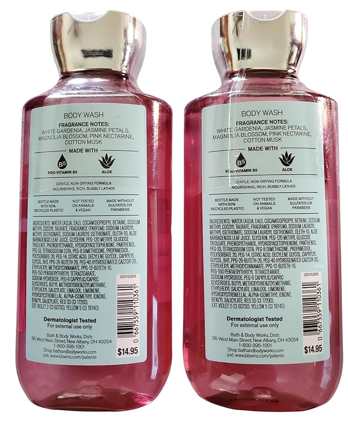 Bath &amp Body Works Shower Gel Gift Set of 2 10oz Each (Hello Beautiful)