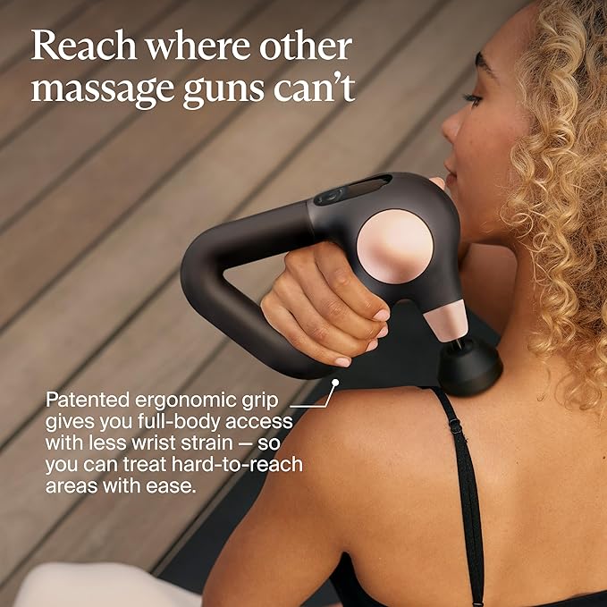 TheraGun Sense (2nd Generation) Massage Gun by Therabody - Relaxing Massage Gun with Built-in Guided Routines for Easy Stress Relief Tension &amp Sleep