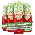 Old Spice Super Hydration Body Wash GentleMan’s Blend Cucumber + Avocado Oil for Deep Cleaning and 24/7 Renewing Moisture // Comfort dry skin even after rinsing 20 oz (Pack of 4)